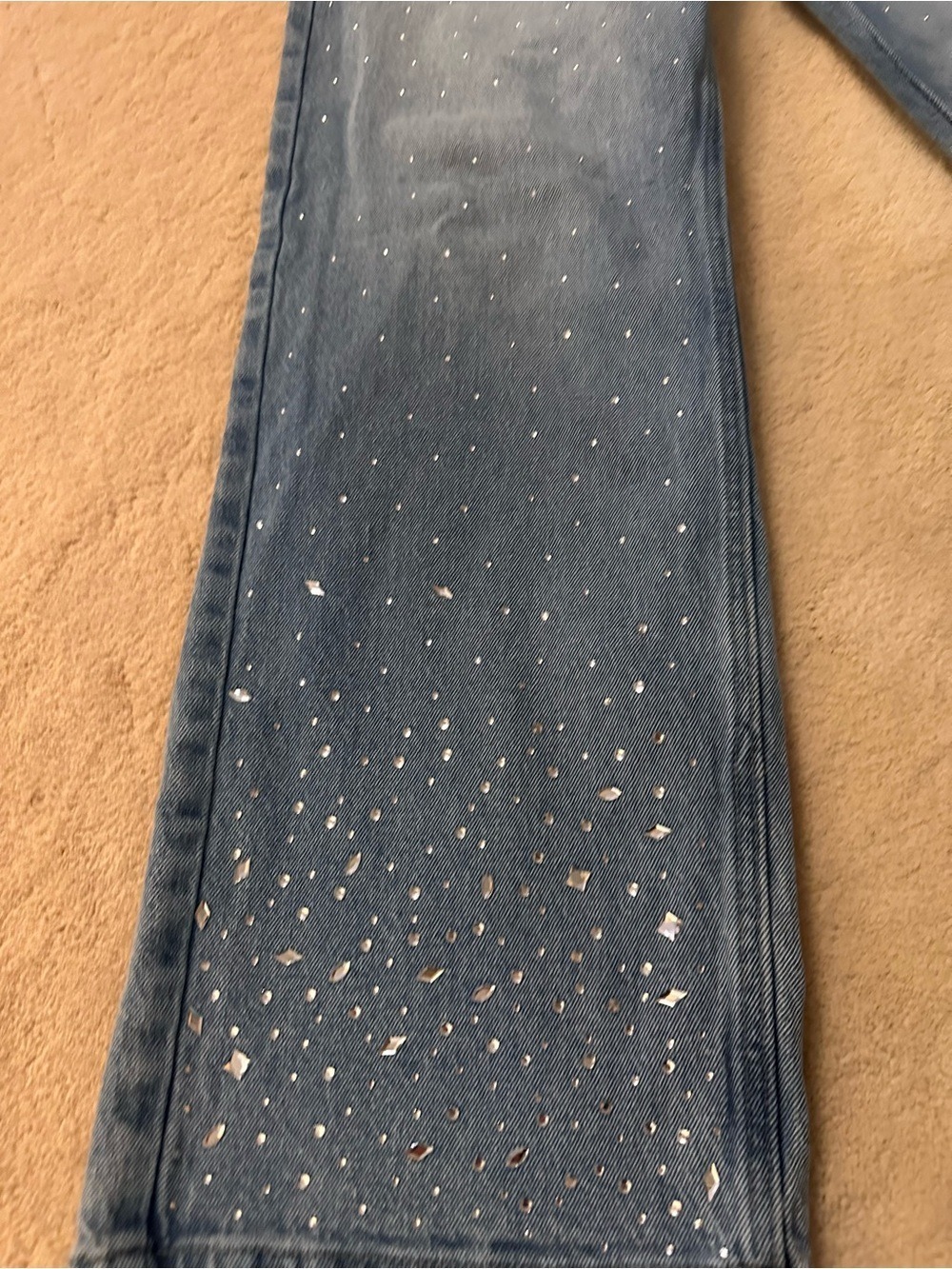No Boundaries Women’s Rhinestone Jeans - Picture 2 of 7
